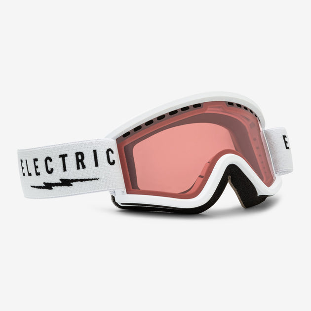 pink lens ski goggles Electric Visual EGV.K Snow Goggle