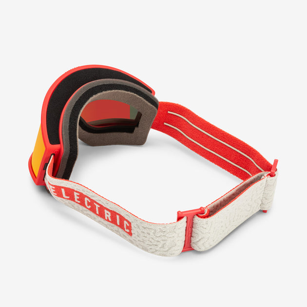 Electric Visual EK1 Snow Goggle - Flood Red / Red Chrome