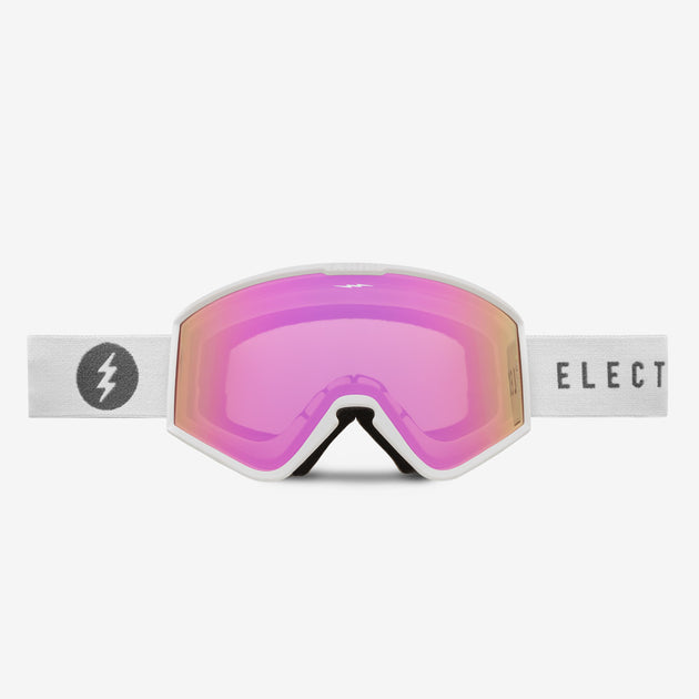 Electric Visual EK1 Small Snow Goggle - Matte White / Pink Chrome