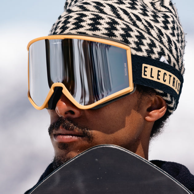 Electric Visual EK1 Snow Goggle - Flood Black / Silver Chrome