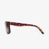 Electric Men's and Women's Sunglasses - Swingarm - Matte Tort / Bronze Polarized - Lightweight Square Sunglasses Side View