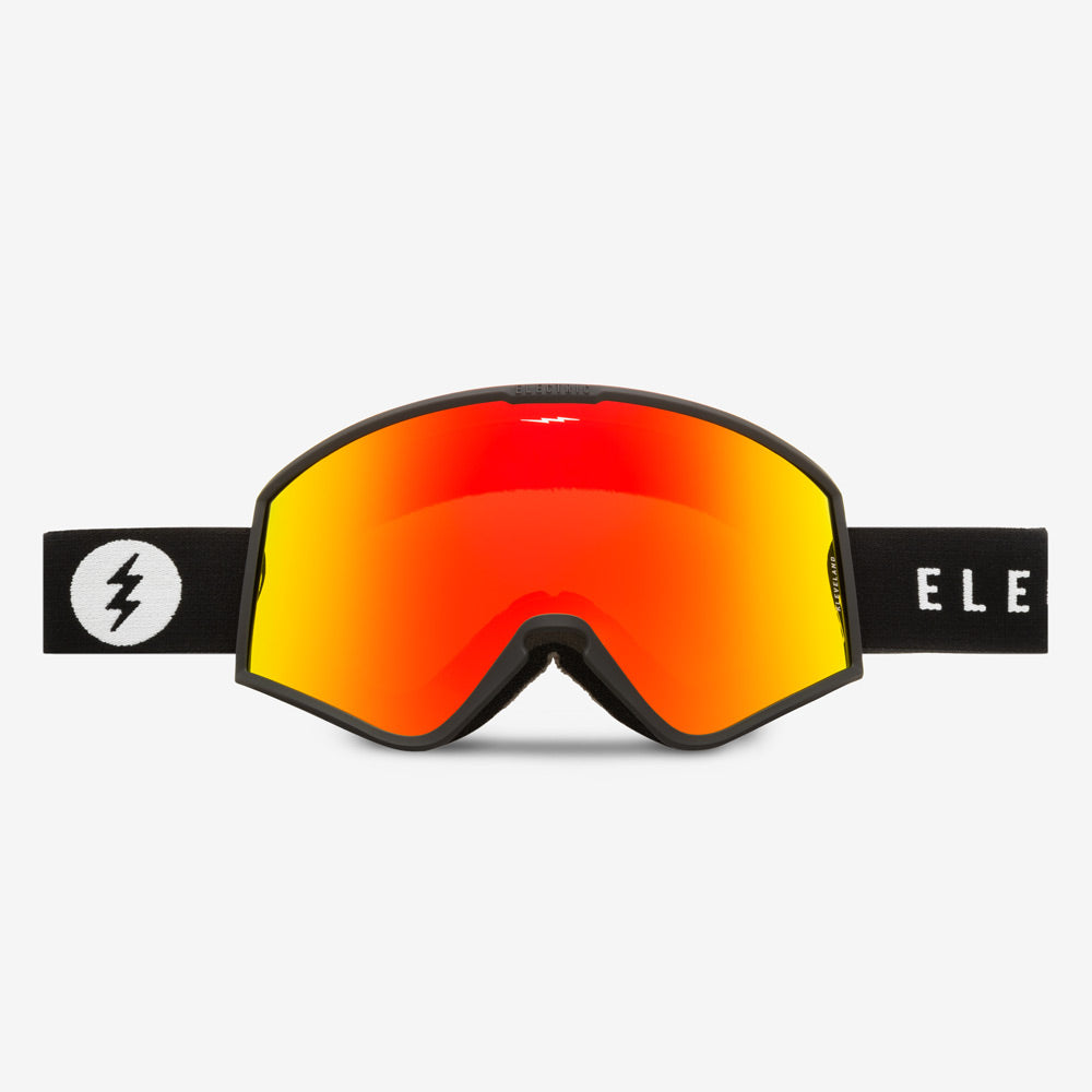 Electric Visual EK1 Snow Goggle - Matte Black / Red Chrome