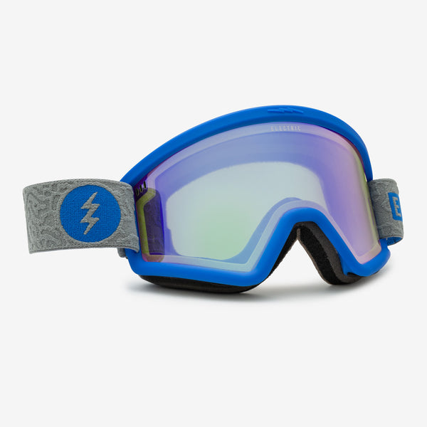 Electric Visual Hex Snow Goggle - Flood Blue / Yellow Blue Chrome