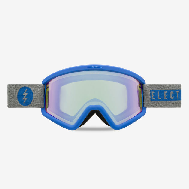 Electric Visual Hex Snow Goggle - Flood Blue / Yellow Blue Chrome