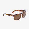 Electric Men's and Women's Sunglasses - Knoxville - Gloss Tort / Bronze Polarized - Polarized Square Sunglasses
