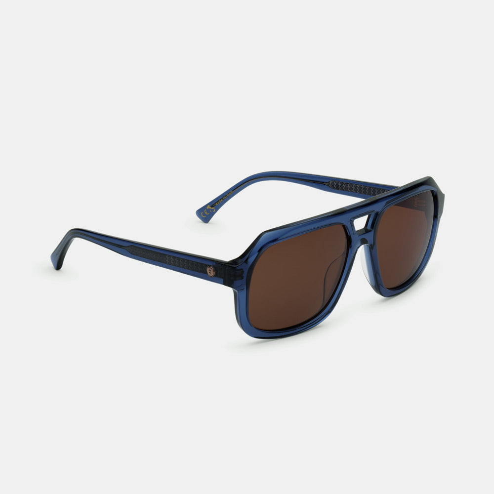 Electric Augusta Sunglasses - Aquaphor Blue Translucent/Bronze Polarized