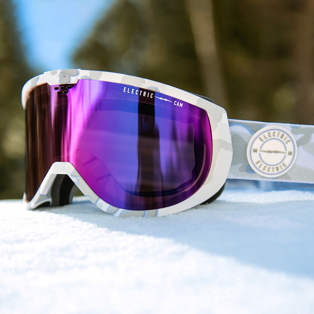 camouflage goggles Electric Cam Goggles Future Camo Purple Chrome