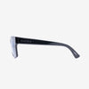 Black sunglasses with 'Electric' branding on a white background