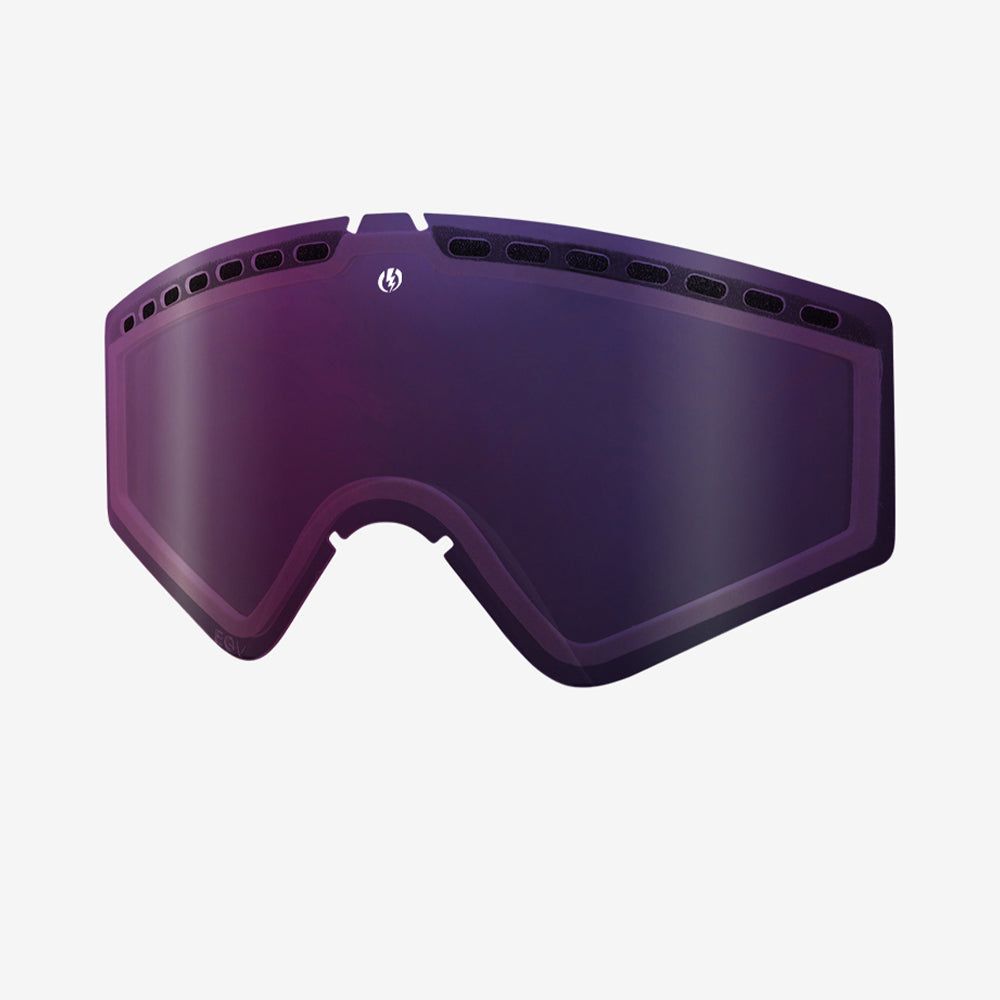 EGV Lens Goggle Purple Chrome skin & snowboard replacement lenses
