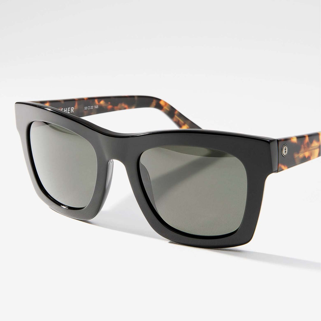 Electric Crasher Obsidian Tortoise Sunglasses