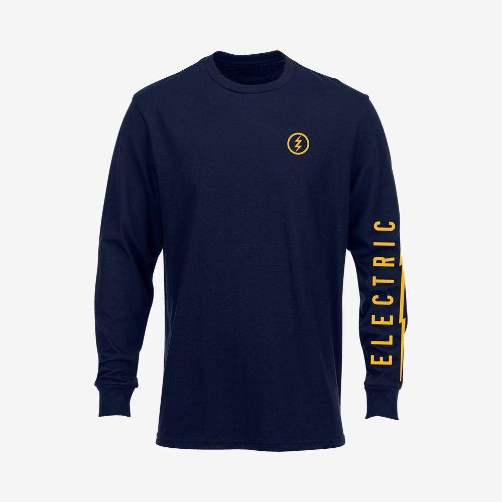 Electric Icon Long Sleeve Shirt Clothing - Navy / S