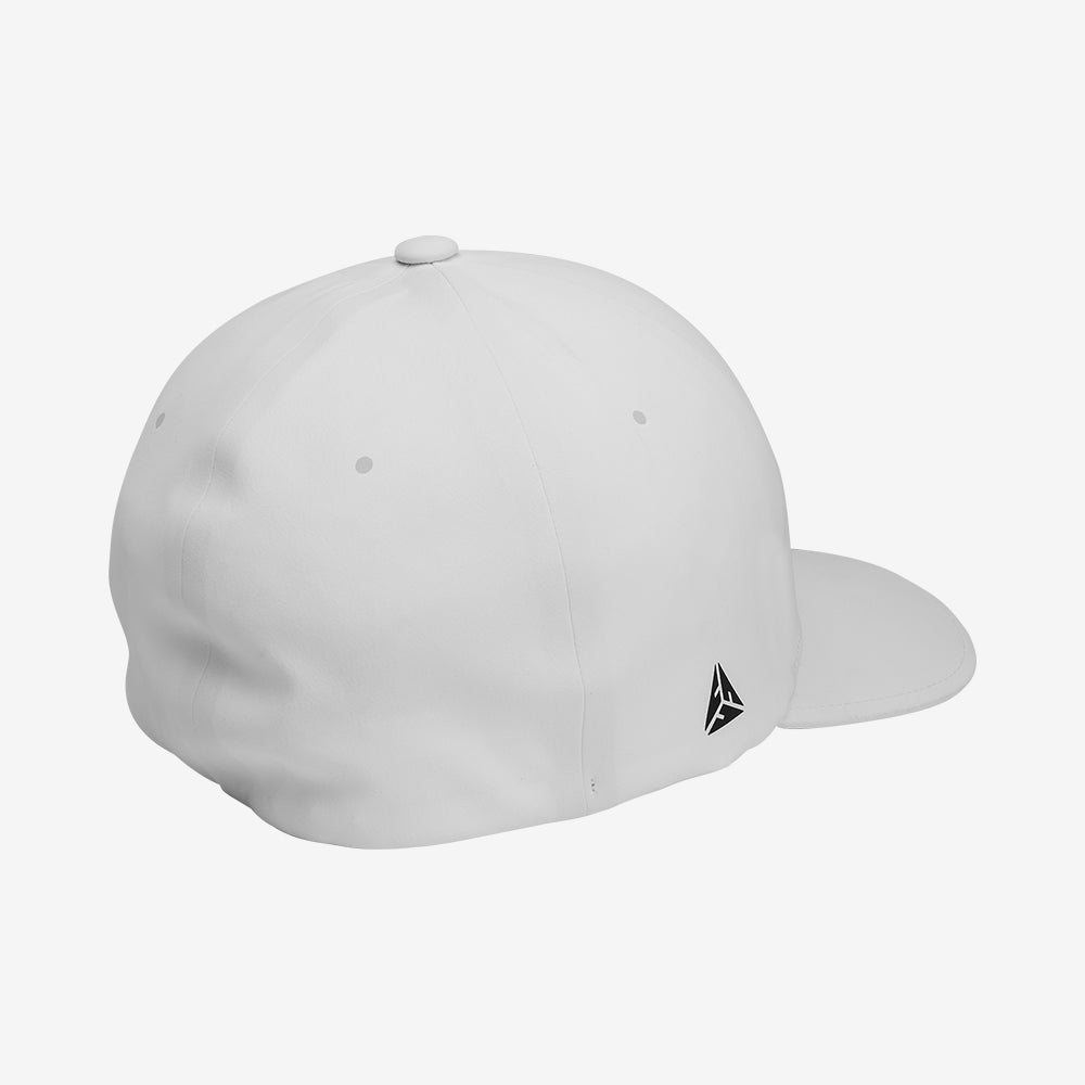 Volt Tech Electric Logo White Hat Headwear - Lightweight construction with integrated sweatband