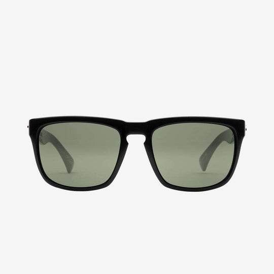 Electric Men's and Women's Sunglasses - Knoxville - Gloss Black / Grey Polarized  - Polarized Square Sunglasses
