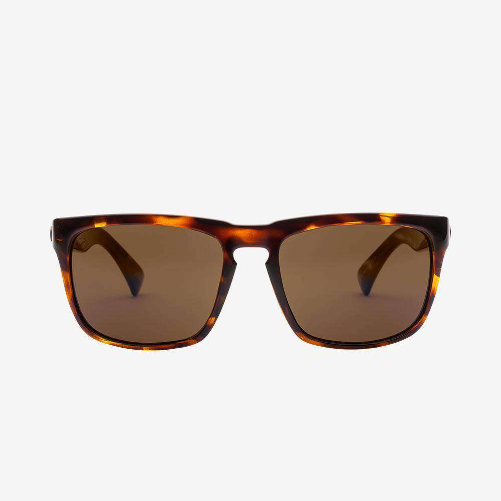 Electric Men's and Women's Sunglasses - Knoxville - Gloss Tort / Bronze Polarized - Polarized Square Sunglasses