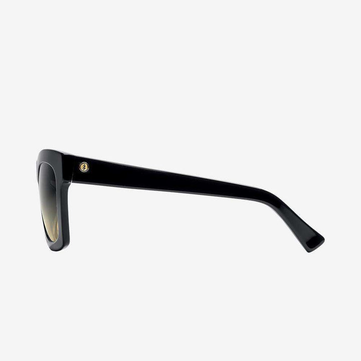 Electric Crasher Gloss Black Sunglasses Black Gradient Lens