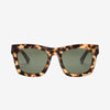 Electric mens and womens sunglasses Crasher tortoise polarized chunky square sunglasses. large sized frame