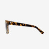 Electric mens and womens sunglasses Crasher tortoise polarized chunky square sunglasses. gloss spotted tort large size