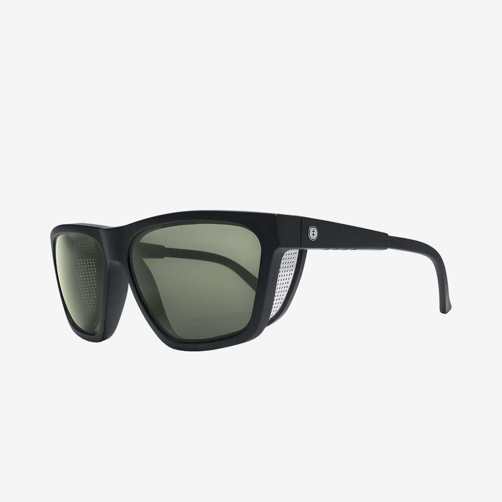 Electric Men's and Women's Sunglasses - Road Glacier - Matte Black / Grey Polarized Pro - Polarized Sport Square Sunglasses