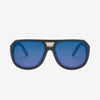 Electric Men's and Women's Sunglasses - Stacker - Matte Black / Blue Polarized Pro - Side Shield Sunglasses