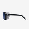 Electric Men's and Women's Sunglasses - Stacker - Matte Black / Blue Polarized Pro - Side Shield Sunglasses