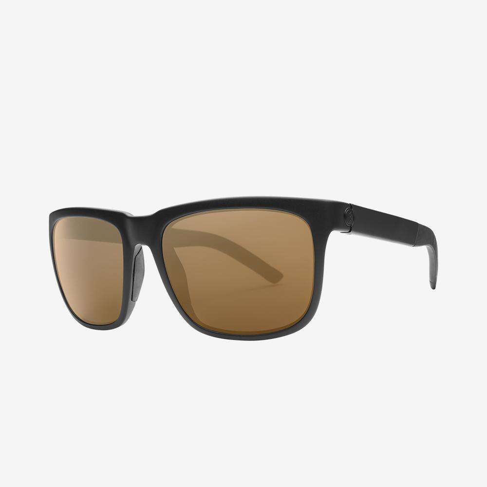Electric Knoxville S Sunglasses - Matte Black / Ohm Bronze Polarized Pro