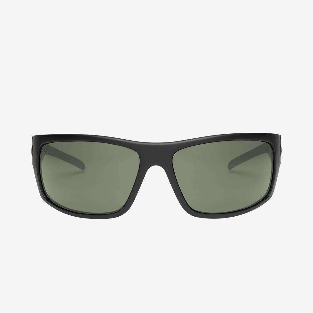 Electric Men's and Women's Sunglasses - Tech One XL Sport - Matte Black / Grey Polarized - Sport Wide Frame Wrap Around Sunglasses