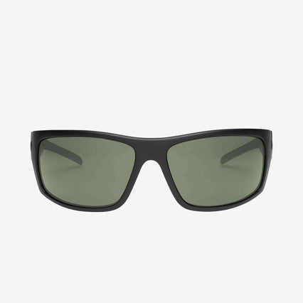 Electric Men's and Women's Sunglasses - Tech One XL Sport - Matte Black / Grey Polarized - Sport Wide Frame Wrap Around Sunglasses