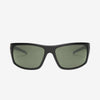 Electric Men's and Women's Sunglasses - Tech One XL Sport - Matte Black / Grey Polarized - Sport Wide Frame Wrap Around Sunglasses