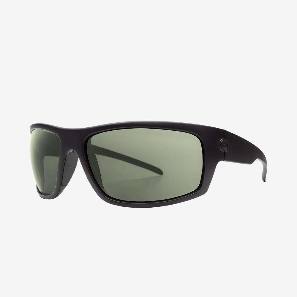 Electric Men's and Women's Sunglasses - Tech One XL Sport - Matte Black / Grey Polarized - Sport Wide Frame Wrap Around Sunglasses
