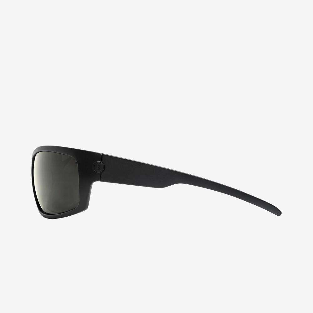 Electric Men's and Women's Sunglasses - Tech One XL Sport - Matte Black / Grey Polarized - Sport Wide Frame Wrap Around Sunglasses