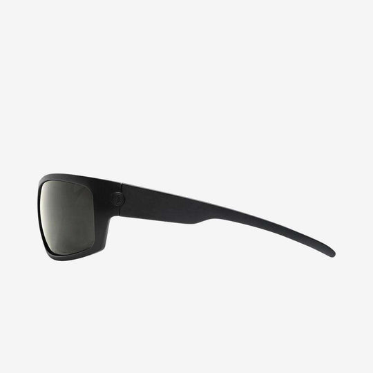 Electric Men's and Women's Sunglasses - Tech One XL Sport - Matte Black / Grey Polarized - Sport Wide Frame Wrap Around Sunglasses