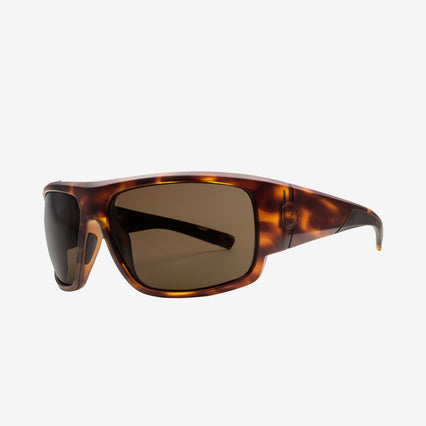 Electric Men's and Women's Sunglasses - Mahi - Matte Tort / Bronze Polarized - Polarized Wrap Around Sport Sunglasses