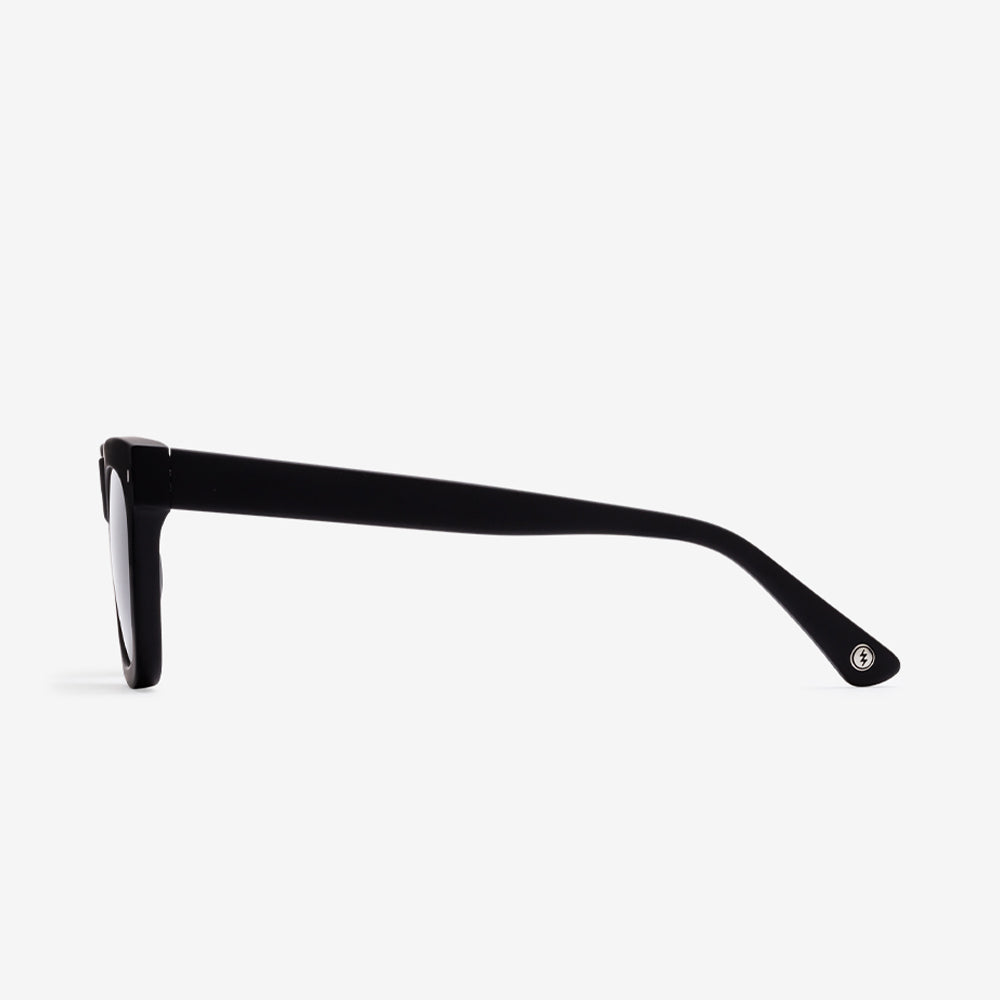 Electric Cocktail Matte Black Sunglasses with polarized lenses