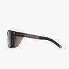Electric Men's  Sunglasses - JJF12 - Dark Smoke / Silver Polarized Pro - Polarized Retro Square Sunglasses