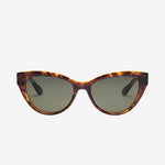 Electric Men's and Women's Sunglasses - Indio - Gloss Tort / Grey Polarized - Polarized Cat Eye Sunglasses