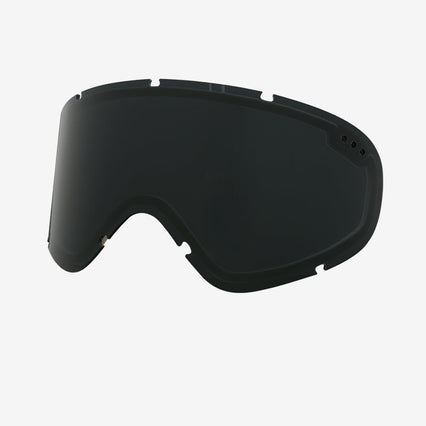 Electric Charger Replacement Goggle Lens - Jet Black