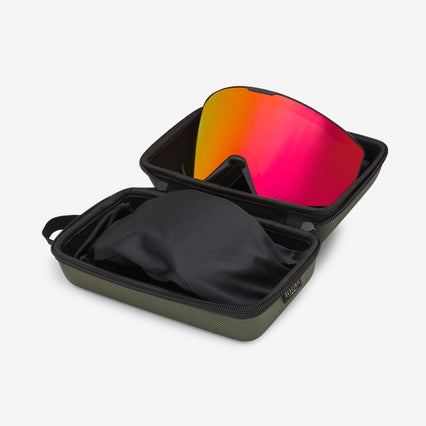 Zipper closure Fits any Electric snow goggles thermal goggle storage case