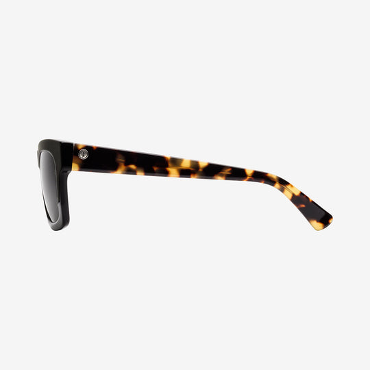 Electric mens and womens sunglasses Crasher obsidian tortoise polarized chunky square sunglasses