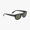 Electric Men's and Women's Sunglasses - Pop - Gloss Black / Grey Polarized - Old School Square Sunglasses